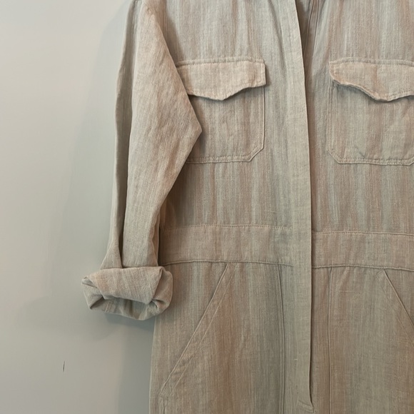 Rivet Utility “Bigwig” jumpsuit, linen, Size Small - Picture 8 of 11